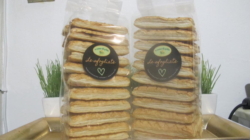 Biscotti artigianali "LE SFOGLIATE" 150gr.
