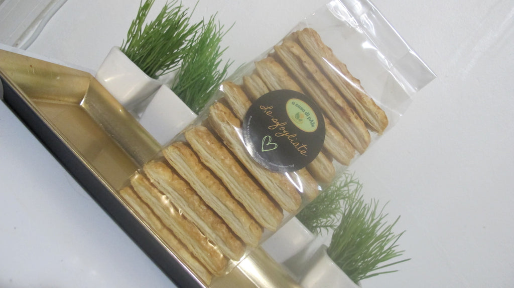 Biscotti artigianali "LE SFOGLIATE" 150gr.
