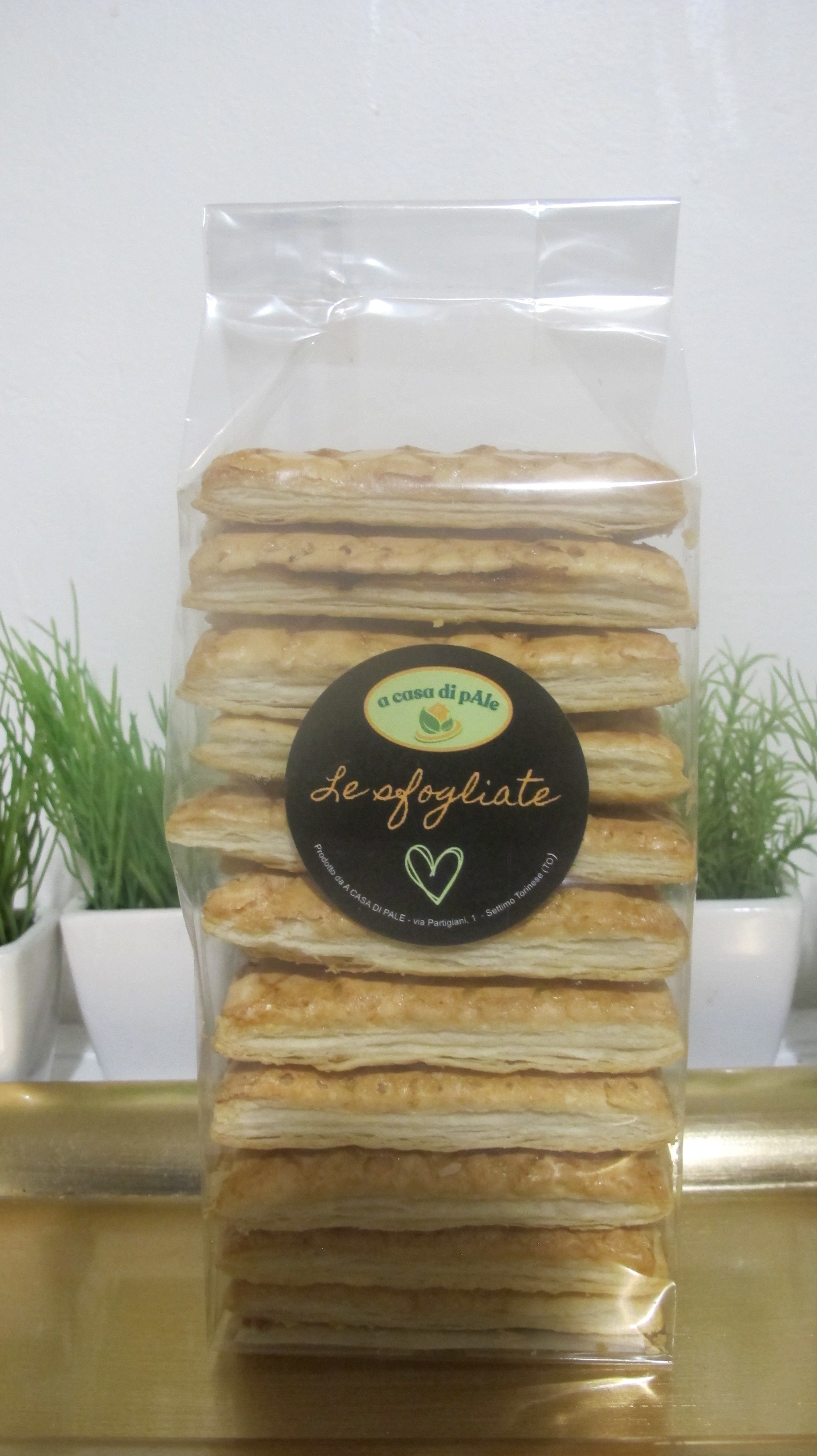 Biscotti artigianali "LE SFOGLIATE" 150gr.