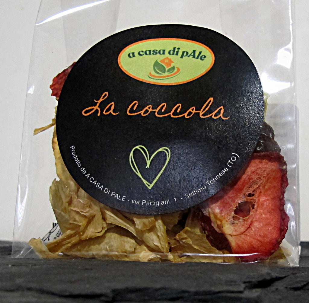 Snack naturale di frutta essiccata "LA COCCOLA" 30 gr.
