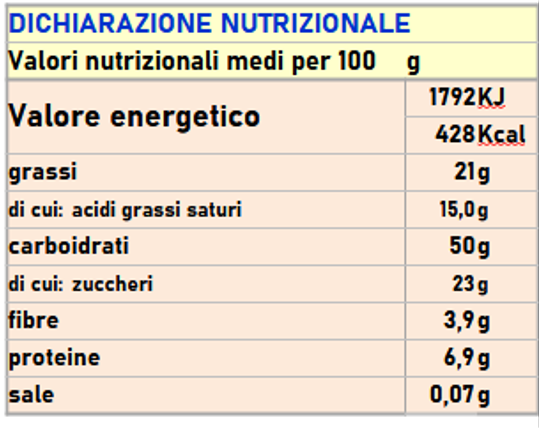Biscotti artigianali "I CIOCCOLOSI INTEGRALI" 200gr