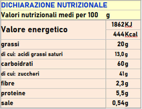Biscotti artigianali "I CIOCCOLOSI" 200gr